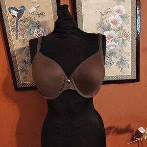 🐿️🤎🐿️ Stellar Vintage Y2K VS RARE Chocolate Brown Underwire Bra - 36D